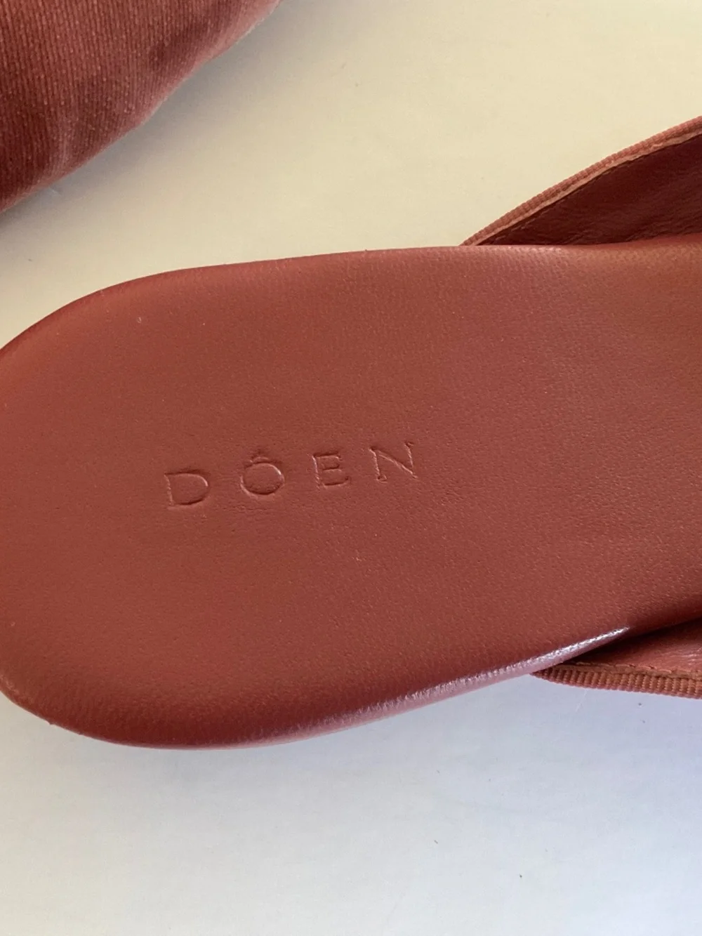 DOEN Wren Mules Blush Size EU 39.5 / US 9 - Picture 4 of 10